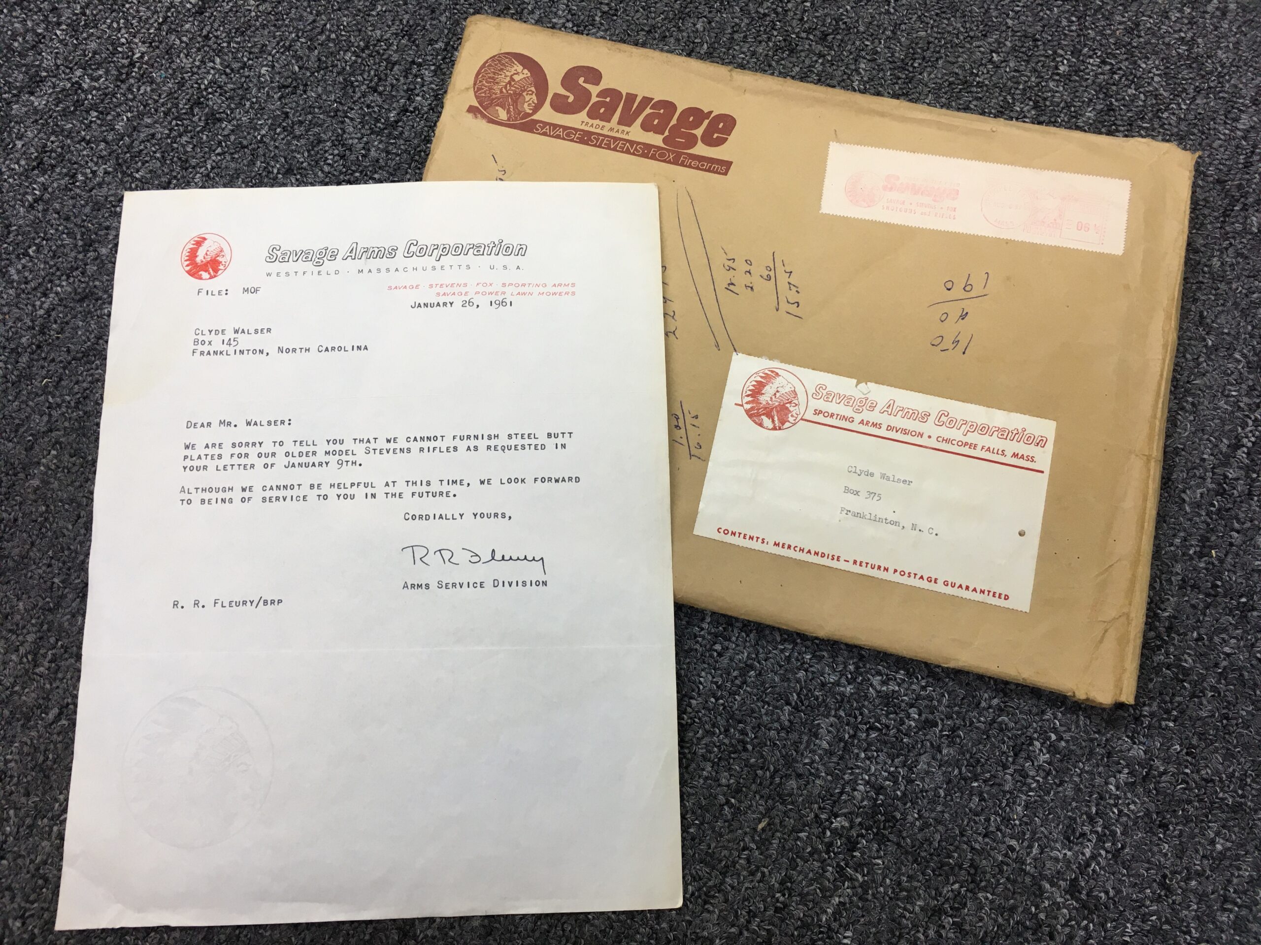 Welcome email sequence concept: vintage typewritten letter from 1961