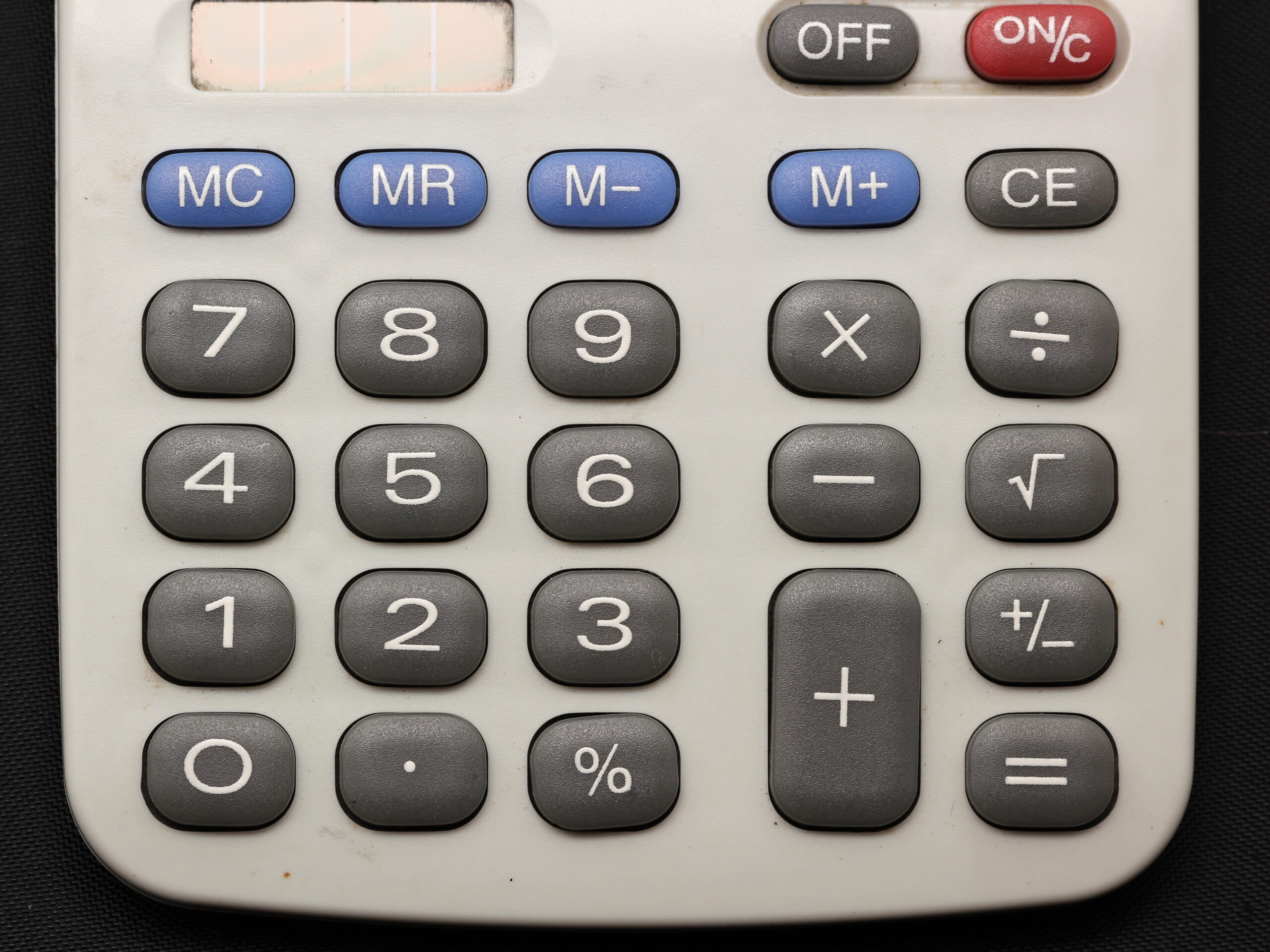 electronic calculator